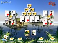 Tripeaks Solitaire Game screenshot